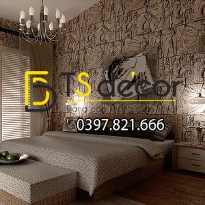Giấy Dán Tường Hình Pharaoh Ai Cập 3D175 - Ảnh 2