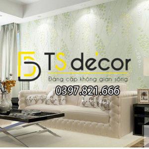 Giấy Dán Tường Họa Tiết Chùm Hoa Dập Nổi 3D123 - Ảnh 6
