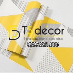 Giấy Dán Tường Họa Tiết Hình Học Tam Giác 3D091 - Ảnh 4