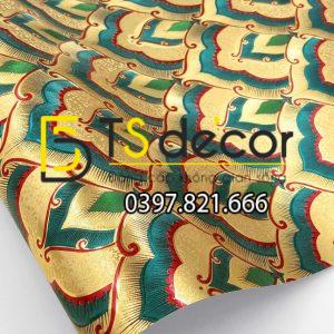 Giấy Dán Tường Họa Tiết Phật Giáo Trang Trí Đền Chùa Phòng Thờ 3D195 - Ảnh 6