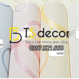 Giấy Dán Tường Họa Tiết Vòng Tròn 3D Dập Nổi 3D124 - Ảnh 3