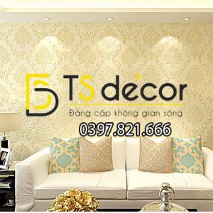 Giấy Dán Tường Hoa Văn Châu Âu Dập Nổi 3D100 - Ảnh 4