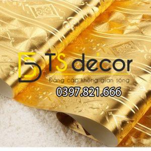 Giấy Dán Tường Kẻ Sọc Kiểu Hoàng Gia 3D184 - Ảnh 5