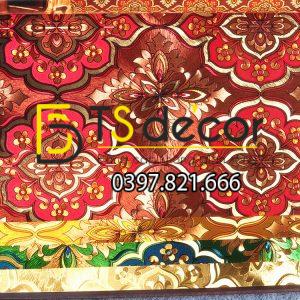 Giấy Dán Tường Phòng Thờ Hoa Cổ Điển 3D197 - Ảnh 4