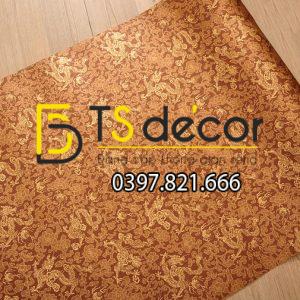 Giấy Dán Tường Phòng Thờ Họa Tiết Rồng 3D178 - Ảnh 3