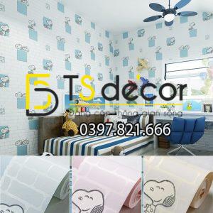 Giấy Dán Tường Phòng Trẻ Em Họa Tiết Cho Snoopy 3D132 - Ảnh 5