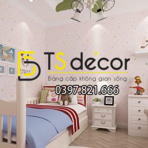 Giấy Dán Tường Trăng Sao Phòng Của Bé 3D136 - Ảnh 5
