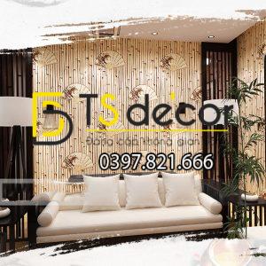 Giấy Dán Tường Tre Trúc Cổ 3D093 - Ảnh 4
