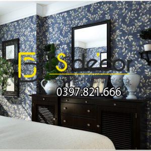 Giấy Dán Tường Vườn Cây Kiểu Tranh Sơn Dầu 3D130 - Ảnh 2