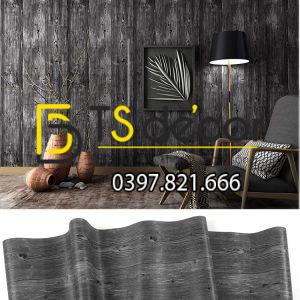 Giấy Dán Tường Giả Gỗ 3D103 - Ảnh 4