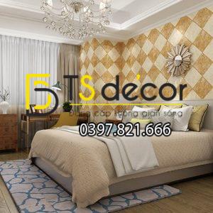 Giấy Dán Tường Gạch Caro 3D268 - Ảnh 4