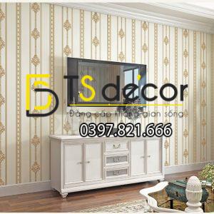 Giấy dán tường hoa châu âu sang trọng 3D288 - Ảnh 4