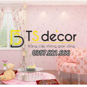 Giấy Dán Tường Mèo Hello Kitty 3D038 - Ảnh 3
