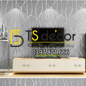 Giấy Dán Tường Sọc Da Dê Cashmere 3D041 - Ảnh 3