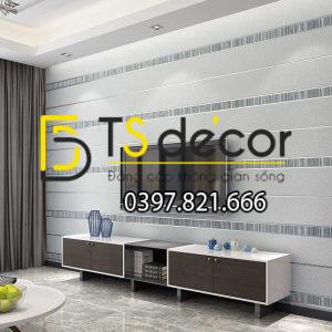 Giấy Dán Tường Sọc Ngang Hiện Đại 3D272 - Ảnh 2