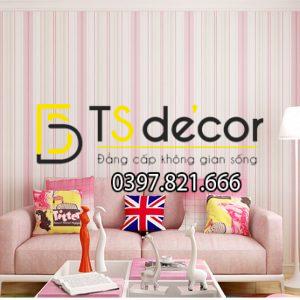 Giấy Dán Tường 3D Kẻ Sọc Dọc Đơn điệu – 3D031 - Ảnh 3