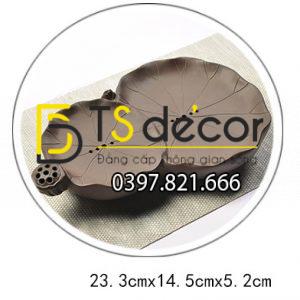 Khay Trà Hình Lá Sen Độc Đáo KT01 - Ảnh 3