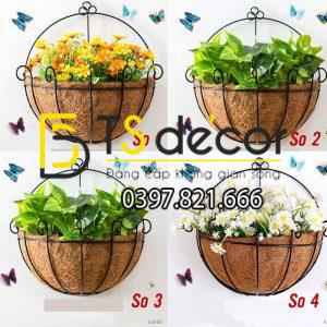 Lẵng Hoa Rơm Trang Trí Quán Cafe Trà Sữa DC04 - Ảnh 4