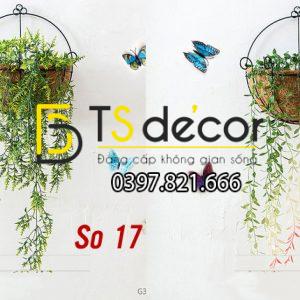 Lẵng Hoa Rơm Trang Trí Quán Cafe Trà Sữa DC04 - Ảnh 7