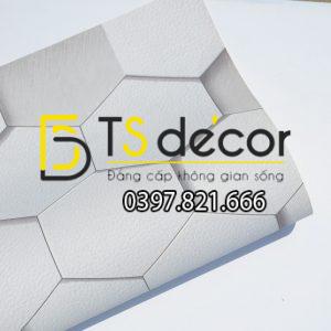 Giấy Dán Tường Hình Học Tổ Ong 3D247 - Ảnh 4