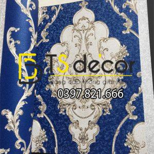 Giấy Dán Tường Họa Tiết Damascus Châu Âu 3D236 - Ảnh 4