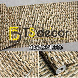 Giấy Dán Tường Tre Đan Thủ Công Mỹ Nghệ 3D239 - Ảnh 5
