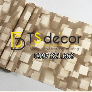 Giấy Dán Tường 3D Họa Tiết Khối Đa Chiều – 3D047 - Ảnh 5