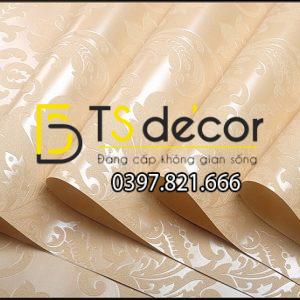 Giấy Dán Tường Hoa Châu Âu Cổ Điển 3D273 - Ảnh 9