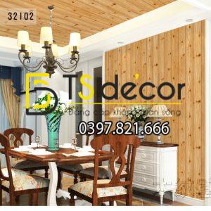 Giấy Dán Tường 3D Giả Gỗ Ụ Sần 3D039 - Ảnh 3