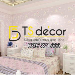 Giấy Dán Tường Họa Tiết Hoa Đào 3D068 - Ảnh 5