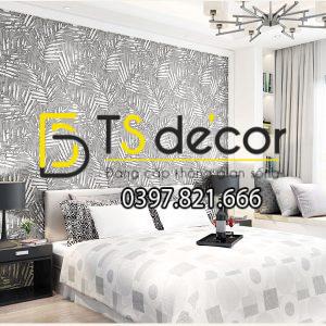 Giấy Dán Tường Họa Tiết Lá Cọ Dập Nổi 3D160 - Ảnh 4