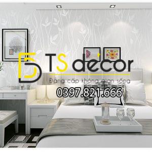 Giấy Dán Tường 3D Họa Tiết Lá Cây 3D046 - Ảnh 4
