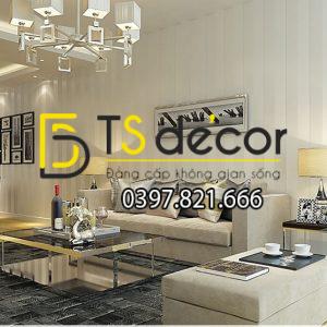 Giấy Dán Tường Sọc Dọc Đơn Giản Hiện Đại 3D071 - Ảnh 4
