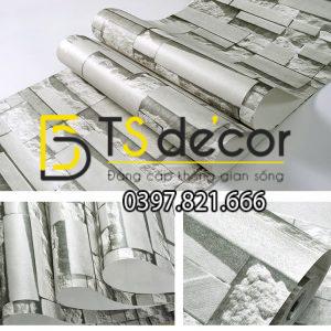 Giấy Dán Tường 3D Giả Gạch Đá 3D080 - Ảnh 4
