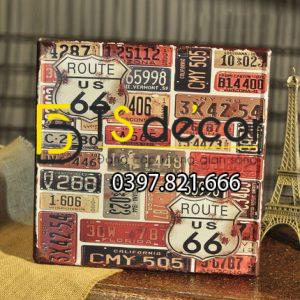Tranh Sắt Treo Tường Phong Cách Vintage Hoài Cổ DC05 - Ảnh 18