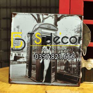Tranh Sắt Treo Tường Phong Cách Vintage Hoài Cổ DC05 - Ảnh 16