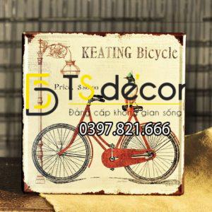 Tranh Sắt Treo Tường Phong Cách Vintage Hoài Cổ DC05 - Ảnh 3