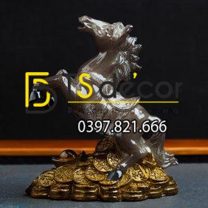 Tượng Ngựa Mã Đáo Phát Tài Đổi Màu Độc Đáo DTT07 - Ảnh 2