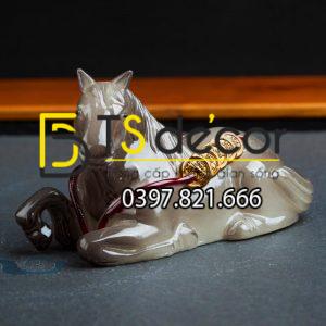 Tượng Ngựa Mã Đáo Phát Tài Đổi Màu Độc Đáo DTT07 - Ảnh 4