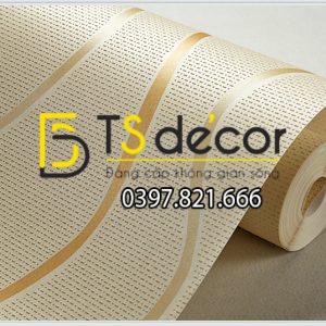 Giấy Dán Tường Sọc Lượn Sóng 3D072 - Ảnh 3