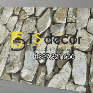 Giấy Dán Tường 3D Họa Tiết Giả Đá 3D043 - Ảnh 3