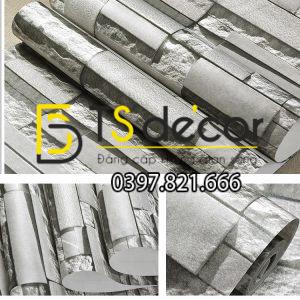 Giấy Dán Tường 3D Giả Gạch Đá 3D080 - Ảnh 6