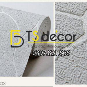 Giấy Dán Tường Hoa Cúc Dập Nổi Cashmere 3D161 - Ảnh 8