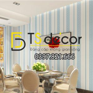 Giấy Dán Tường Sọc Dọc Họa Tiết Cổ 3D076 - Ảnh 5