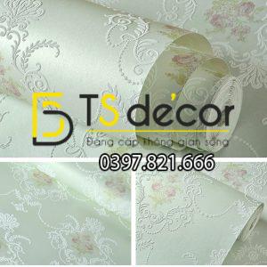 Giấy Dán Tường 3D Họa Tiết Hoa Lá Cách Điệu Dập Nổi – 3D020 - Ảnh 6