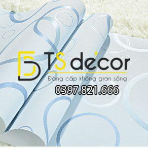 Giấy Dán Tường Họa Tiết Vòng Tròn 3D Dập Nổi 3D124 - Ảnh 5