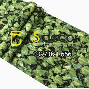 Giấy Dán Tường Lá Cây Retro Ivy Cho Nhà Hàng Quán Ăn 3D125 - Ảnh 2