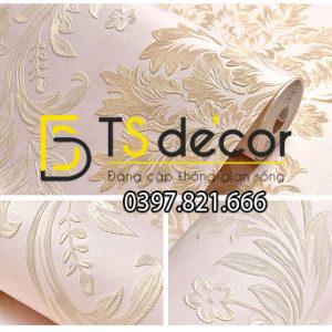Giấy Dán Tường 3D Hoa Văn Lá Cây Dập Nổi – 3D017 - Ảnh 5