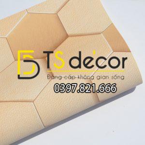 Giấy Dán Tường Hình Học Tổ Ong 3D247 - Ảnh 3