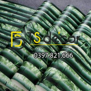 Giấy Dán Tường Rừng Tre Xanh 3D159 - Ảnh 3